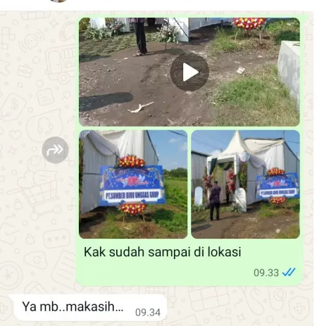 Pengiriman Karangan Bunga Lombang Juntinyuat